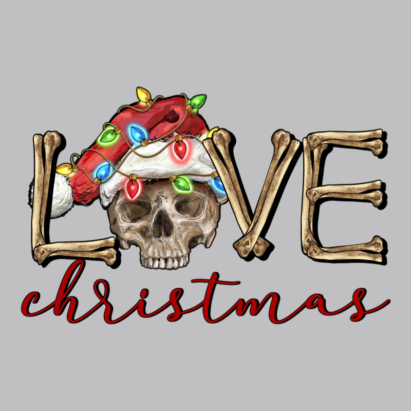 Skull Love Christmas Long Sleeve Tee by FaDigitalArtStudio | Teevron