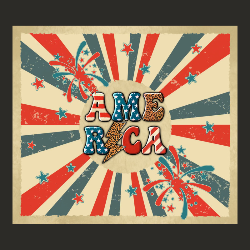 Retro America Heavy Core Tee by TumblerDesignByShophia | Teevron