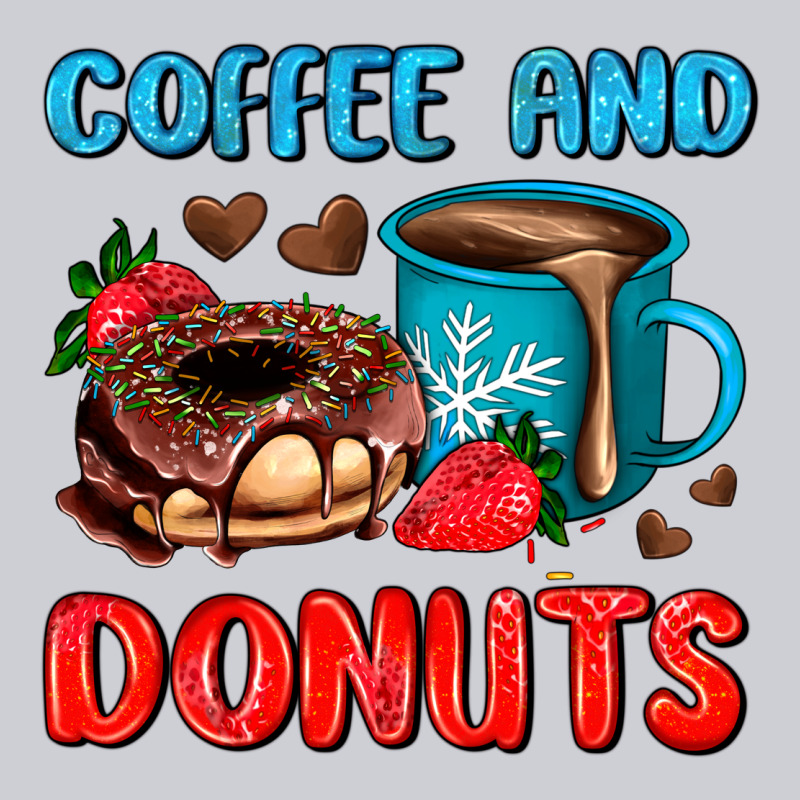 Coffee And Donuts Heavyweight Sweatshirt by AdoDesignShop | Teevron