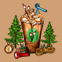 Camping Cold Drink Frappe Vintage Tee | Teevron