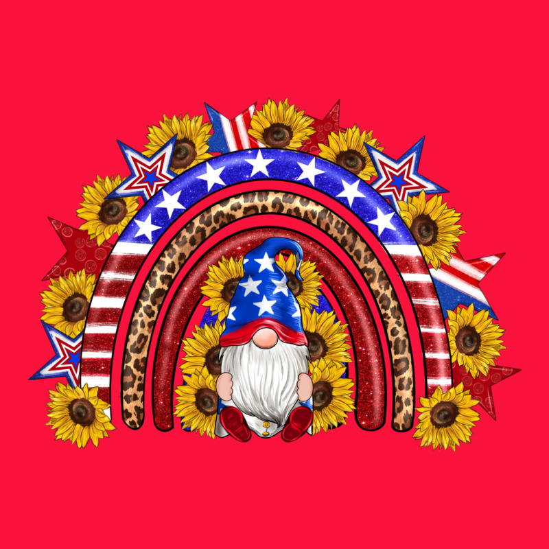 American Flag Gnomes Sunflowers Rainbow Classic Tee by Artiststas | Teevron