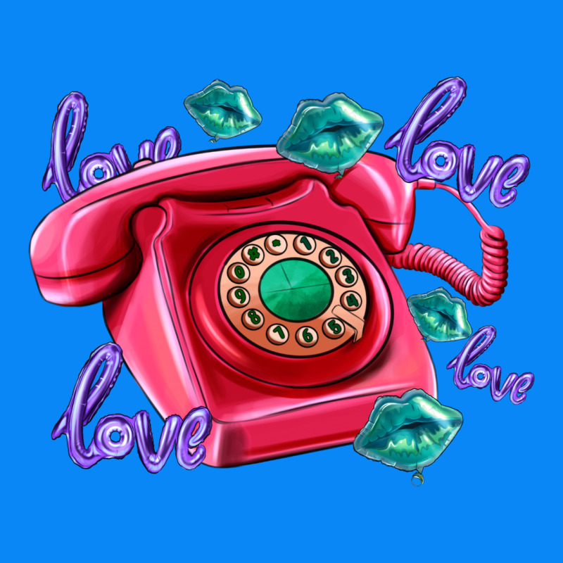 Love Balloons And Pink Valentines Telephone Zipper Hoodie by AdoDesignShop | Teevron
