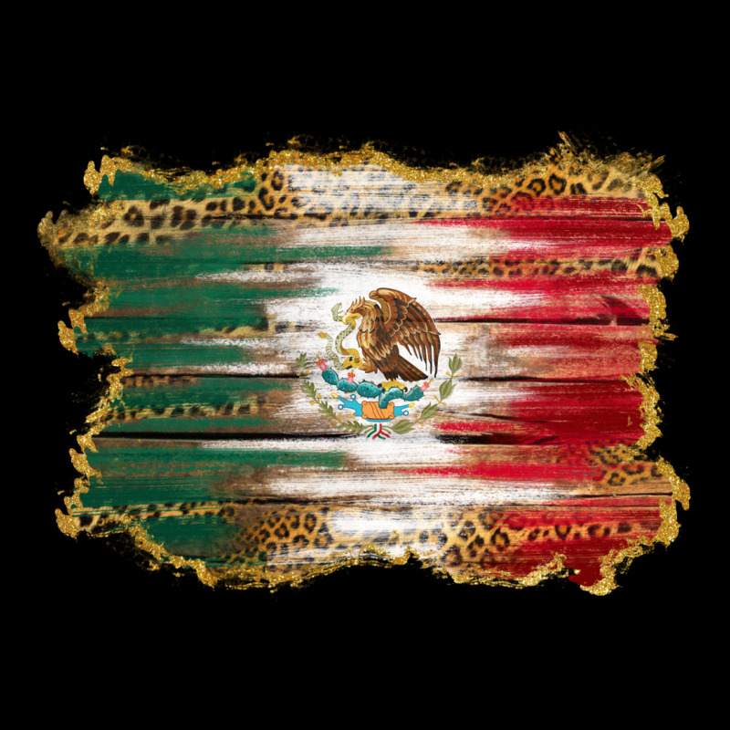 Mexican Flag With Leopard Premium Tee by RanaPortraitStore | Teevron