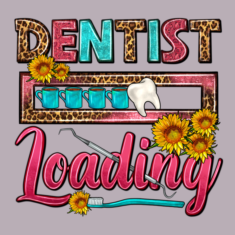 Dentist Loading With Coffee Mug Vintage Tee by FaDigitalArtStudio | Teevron