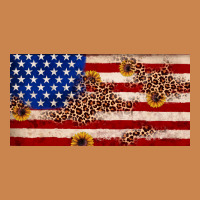 American Flag Leopard Sunflower Heavyweight Hoodie | Teevron