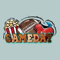 Game Day Football Popcorn Heavy Core Tee | Teevron