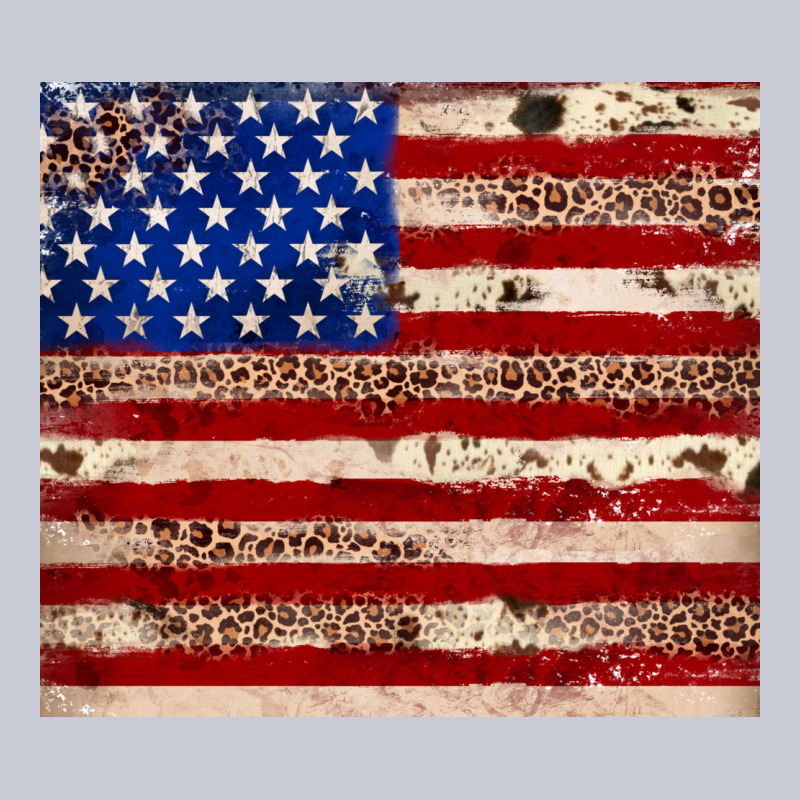 American Flag Leopard Cowhide Heavyweight Hoodie by JahusDesignShop | Teevron