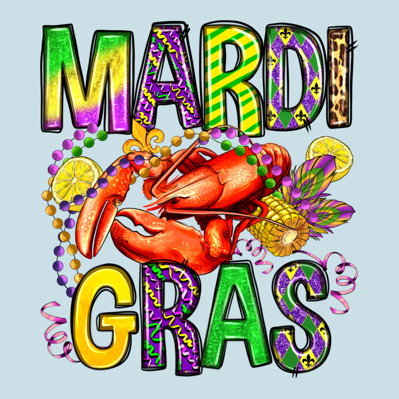Mardi Gras Crawfish Olivia Ladies Tee by OliviaCreatesArt | Teevron