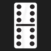 Double Six Dominoes Tshirt Halloween Costume 6 6 Domino Game T Shirt Heavyweight Hoodie | Teevron