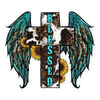 Western Wings Cross Blessed Classic Tee | Teevron