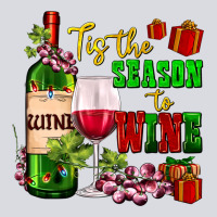 Tis The Season To Wine Zipper Hoodie | Teevron