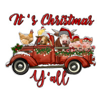 it's christmas y'all truck with farm animals | Teevron