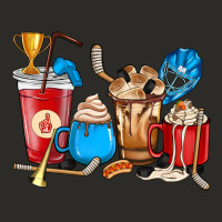 Hockey Coffee Cups Heavy Core Tee | Teevron