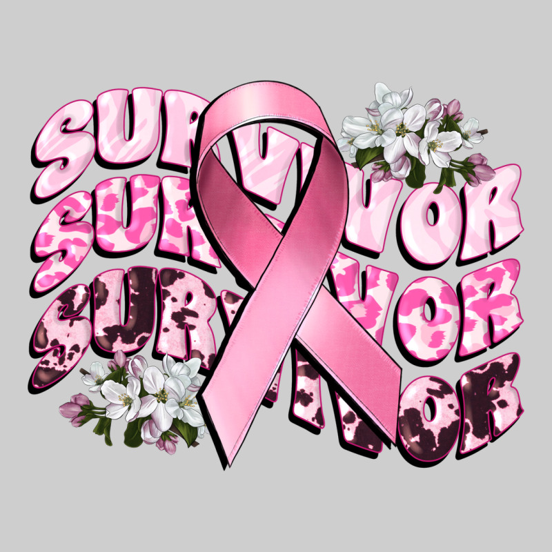 Survivor Breast Cancer Premium Tee by CowGirlArtShop | Teevron