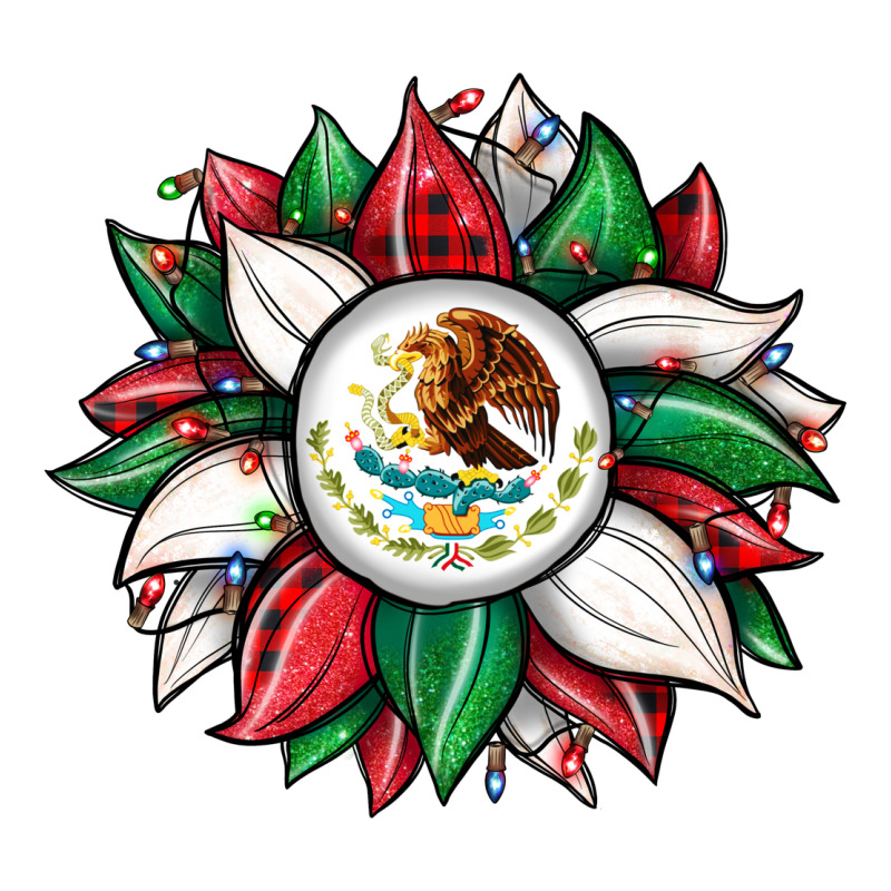 Christmas Sunflower Mexican Flag Premium Sweatshirt by JahusDesignShop | Teevron