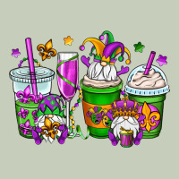Mardi Gras Gnomes Coffee Cups Ladies Tee | Teevron