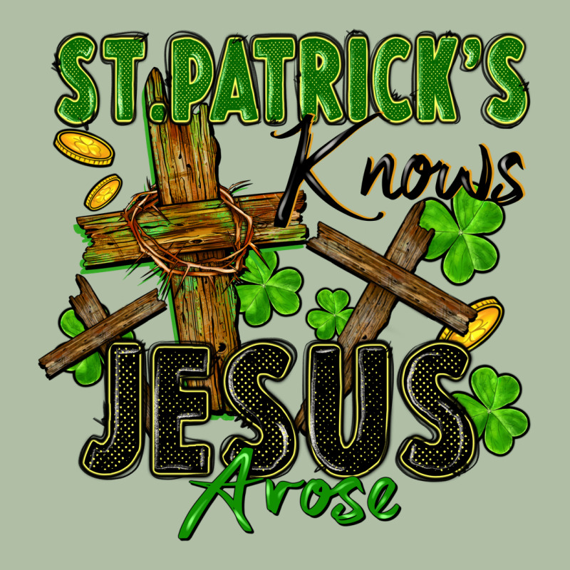 St. Patrick's Knows Jesus Arose Urban Heavy Tee by FaDigitalArtStudio | Teevron
