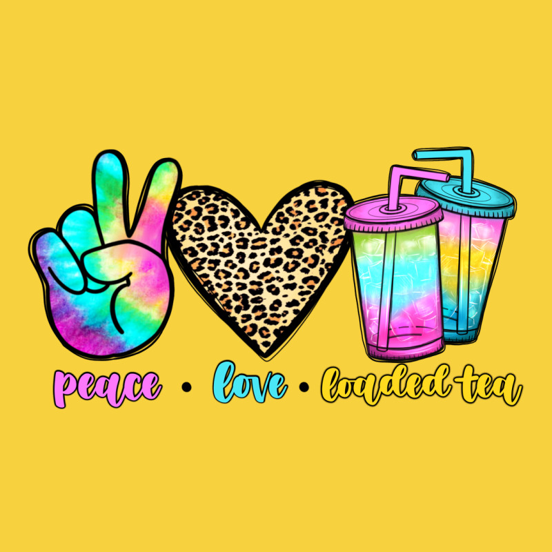 Peace Love Loaded Tea Premium Sweatshirt by JahusDesignShop | Teevron