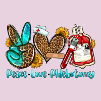 Peace Love Phlebotomy Ladies Tee | Teevron