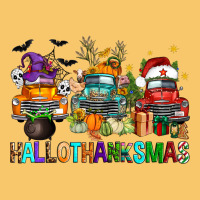 Hallothanksmas Trucks Vintage Hoodie | Teevron