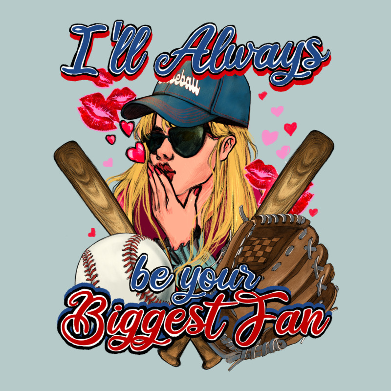 I'll Always Be Your Biggest Fan Baseball Heavy Core Tee by HowdyJamesFarm | Teevron