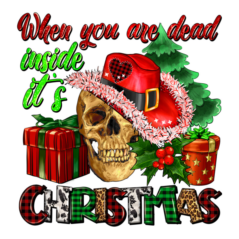 When You Are Dead Inside Its Christmas Zipper Hoodie by AdoDesignShop | Teevron