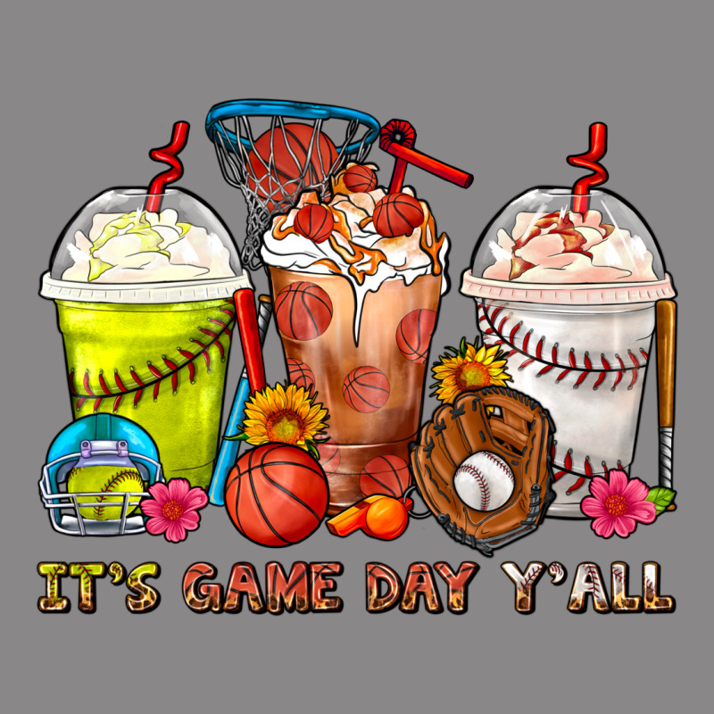 It's Game Day Y'all Softball,baseball,basketball C Vintage Tee by FaDigitalArtStudio | Teevron