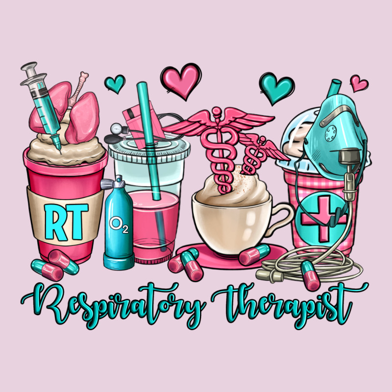 Rt Respiratory Therapist Coffee Cups Ladies Tee by OliviaCreatesArt | Teevron