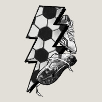Lightning Bolt Soccer Heavy Core Tee | Teevron