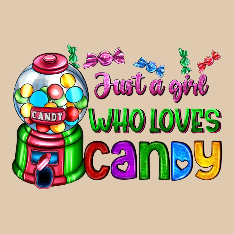 Just A Girl Who Loves Candy Heavyweight Sweatshirt by AdoDesignShop | Teevron