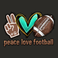 Peace Love Football Heavy Core Tee | Teevron