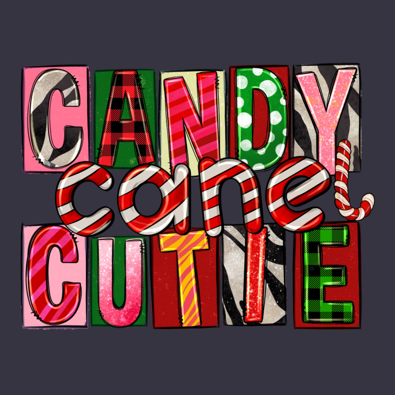 Candy Cane Cutie Vintage Hoodie by FaDigitalArtStudio | Teevron