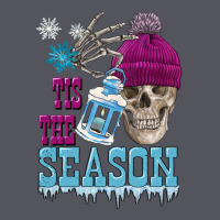 Tis The Season Winter Skull Vintage Hoodie | Teevron