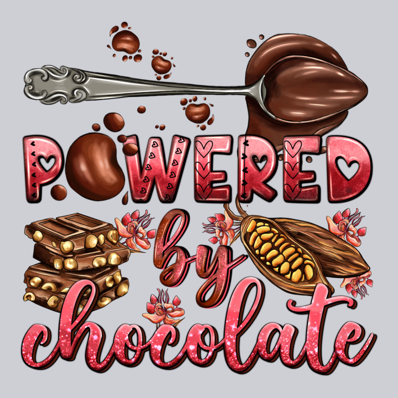 Powered By Chocolate Heavyweight Sweatshirt by AdoDesignShop | Teevron