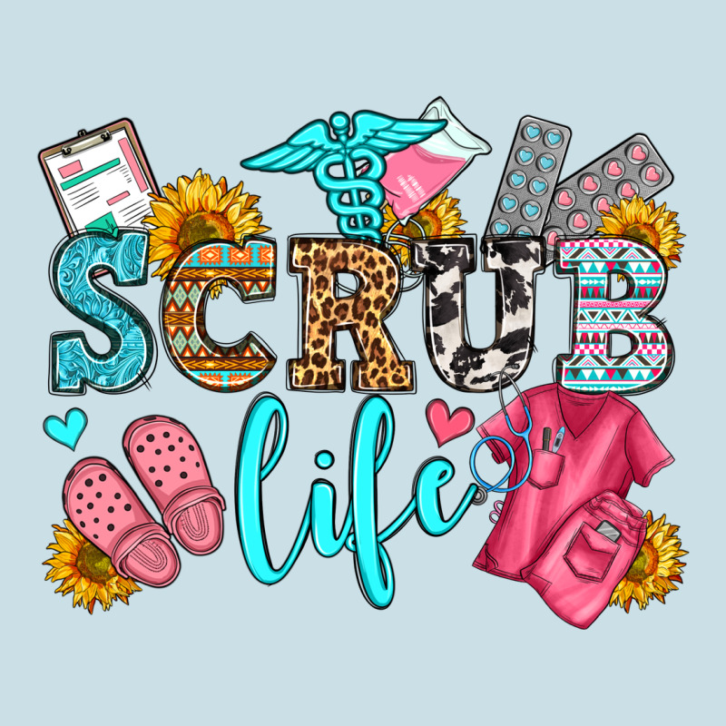 Scrub Life Olivia Ladies Tee by OliviaCreatesArt | Teevron