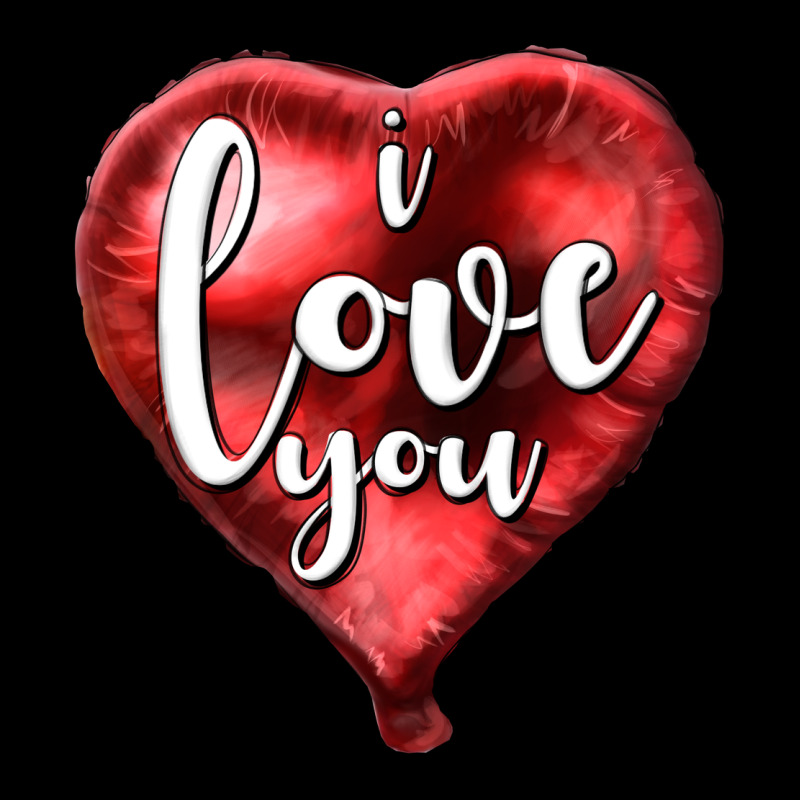 I Love You Heart Balloon Valentine's Day Premium Tee by HowdyJamesFarm | Teevron