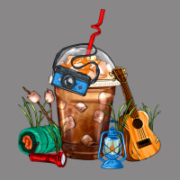Camping Frappe Coffee Vintage Tee | Teevron