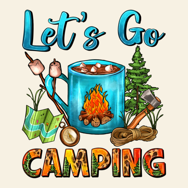 Let's Go Camping Coffee Mug Vintage Tee by FaDigitalArtStudio | Teevron