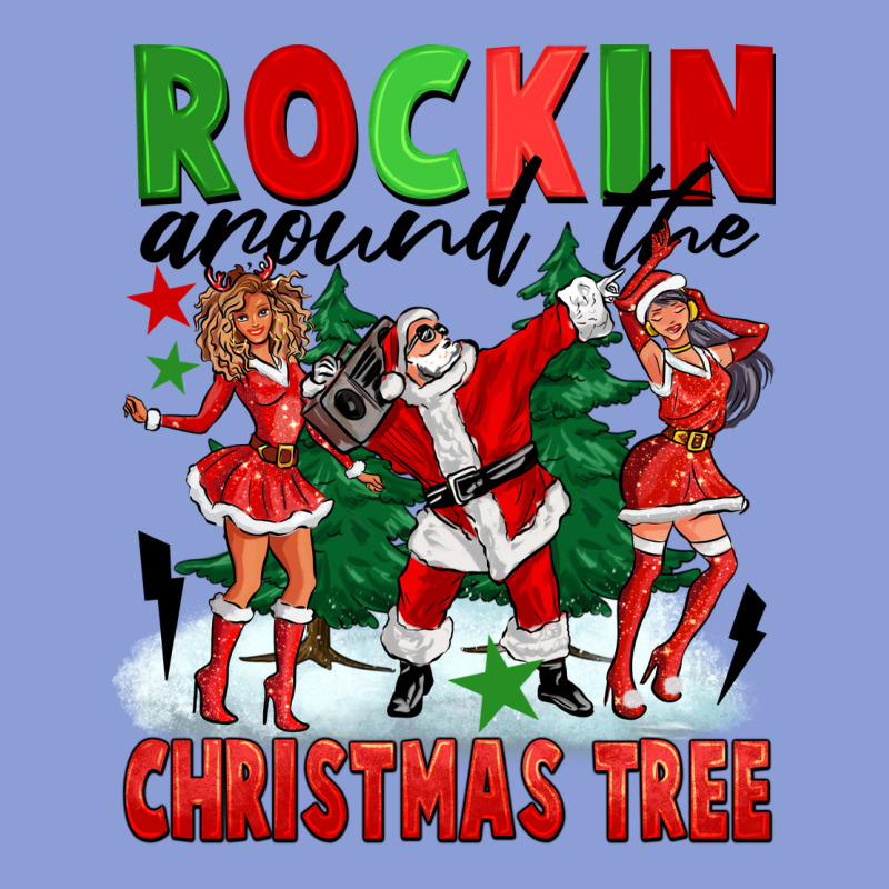 Rockin Around The Christmas Tree Long Sleeve Tee by FaDigitalArtStudio | Teevron