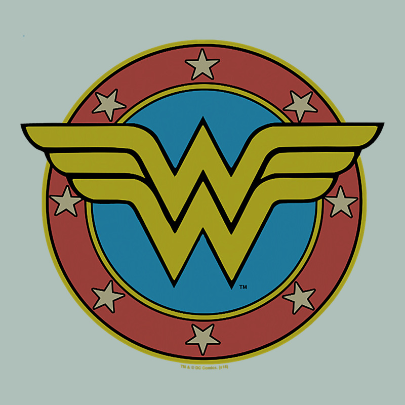 Wonder Woman Vintage Emblem Heavyweight Hoodie by maiPhamDesign | Teevron