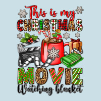 This Is My Christmas Movie Watching Blanket Ladies Tee | Teevron