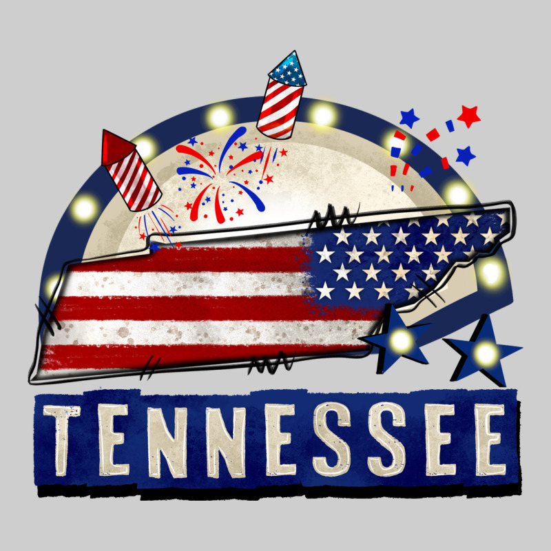 Tennessee 4th Of July Premium Tee by CowGirlArtShop | Teevron