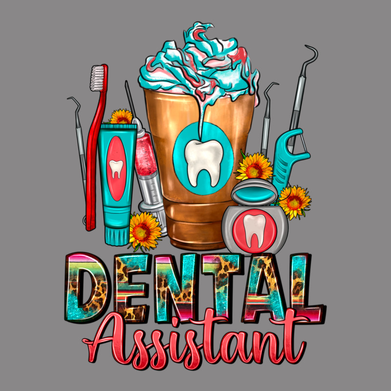 Dental Assistant Dentist Frappe Vintage Tee by FaDigitalArtStudio | Teevron