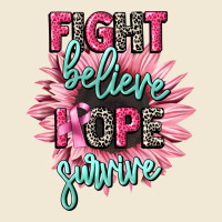 Fight Believe Hope Survive Cancer Awareness Premium Tee | Teevron