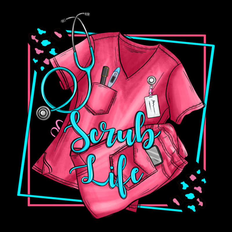 Nurse Scrub Life Olivia Ladies Tee by OliviaCreatesArt | Teevron
