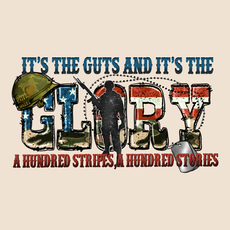 It's The Guts And It's The Glory A Hundred Stripes Urban Heavy Tee by FaDigitalArtStudio | Teevron