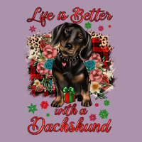 Christmas Life Is Better With A Dachshund Heavyweight Hoodie | Teevron
