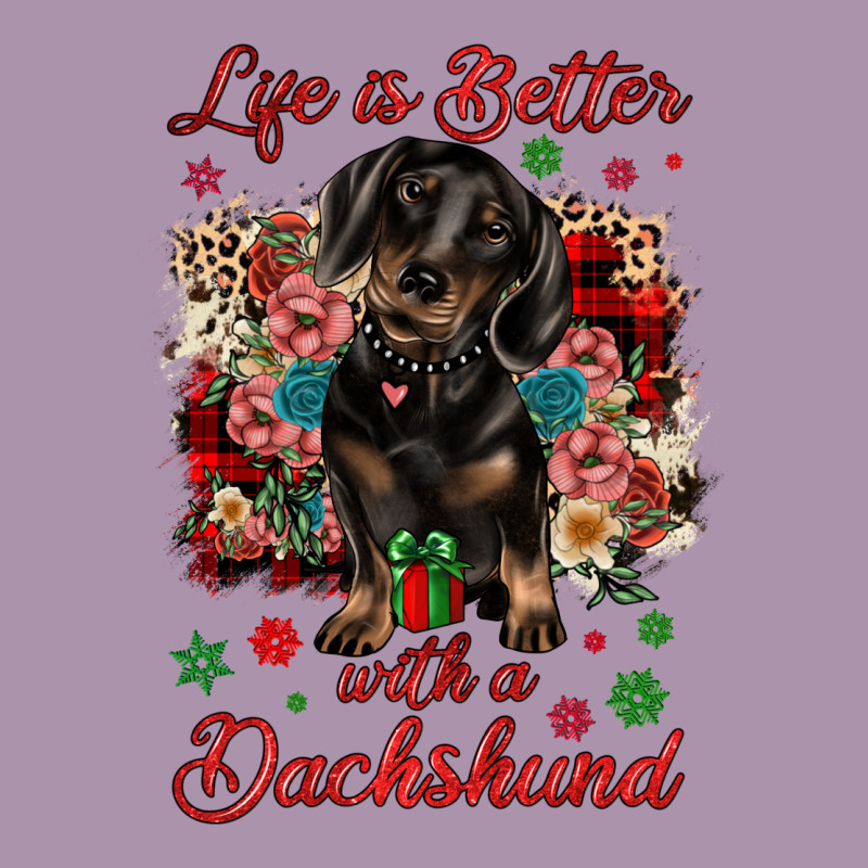 Christmas Life Is Better With A Dachshund Heavyweight Hoodie by JahusDesignShop | Teevron