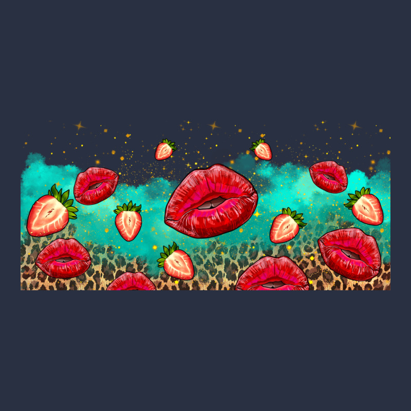 Lips And Strawberries Heavyweight Sweatshirt by AdoDesignShop | Teevron