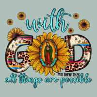 With God All Things Are Possible Matthew 19 26 Heavyweight Hoodie | Teevron